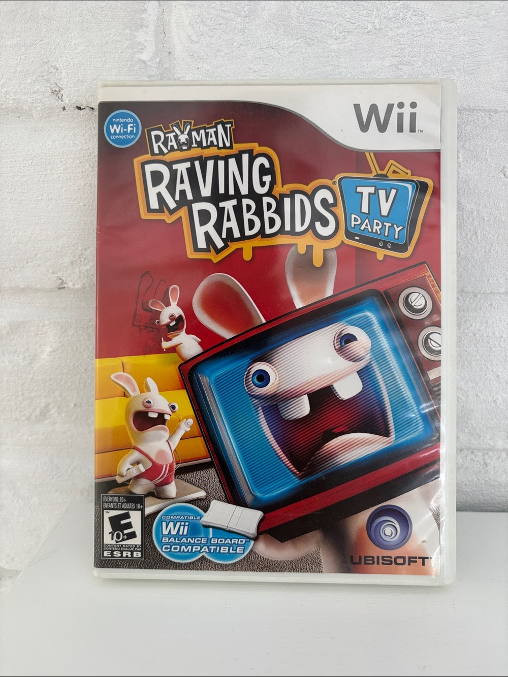 Nintendo Wii Rayman Raving Rabbids TV Party